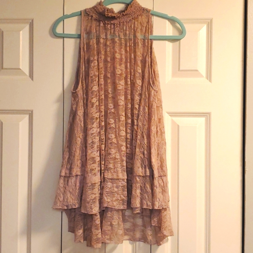 Free People Lace Top